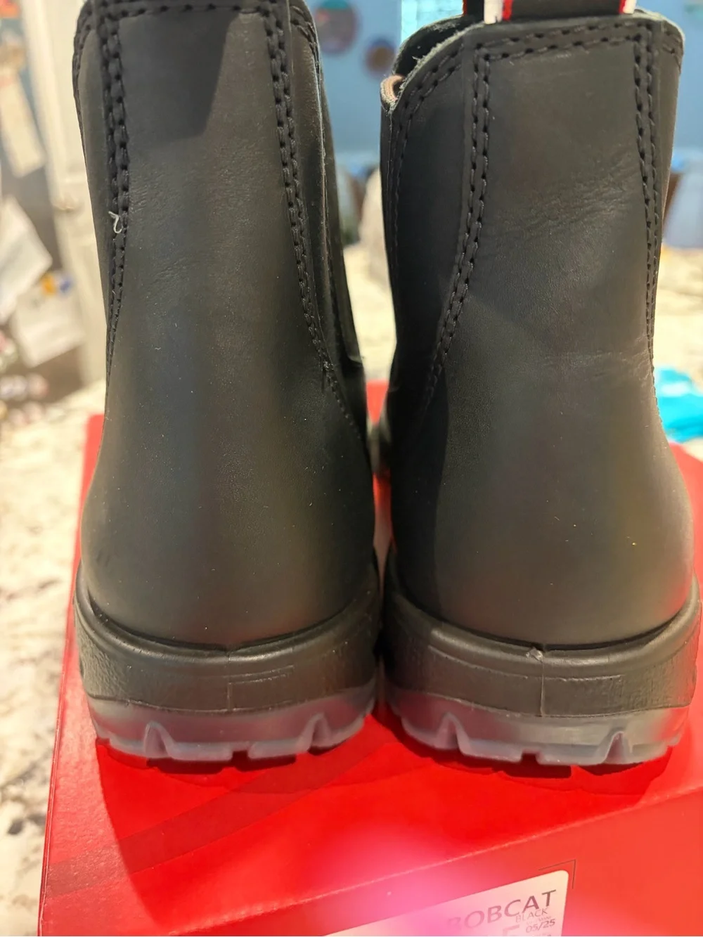 Redback Boots sleek black